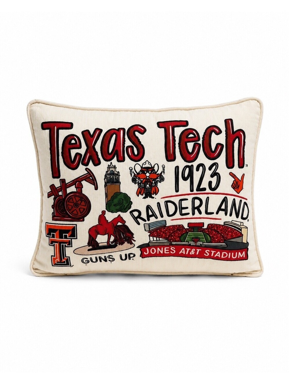 Georgia Bulldogs Icon Pillow UGA Glory Haus Athens NEW